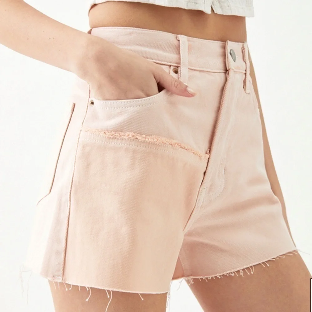 Pacsun Vintage High Rise Short Light Pink - 24
